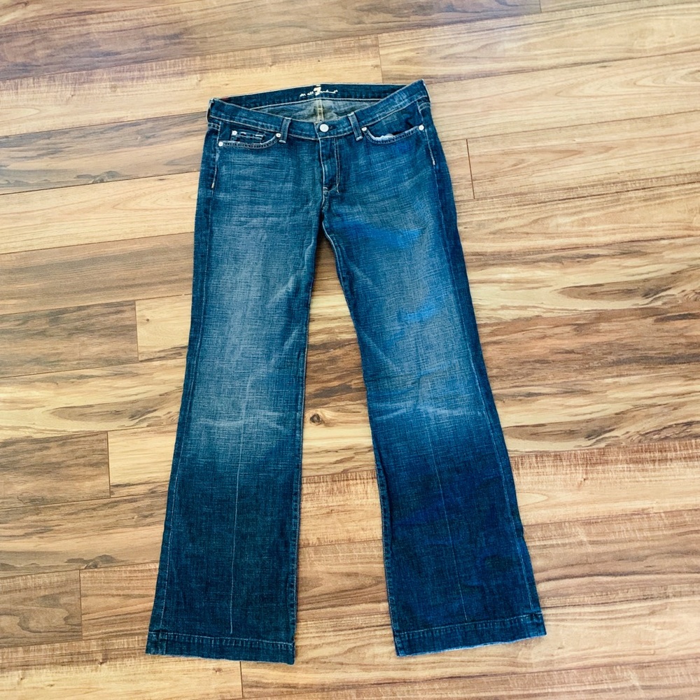 7 For All Mankind Flare Jeans SIZE 32